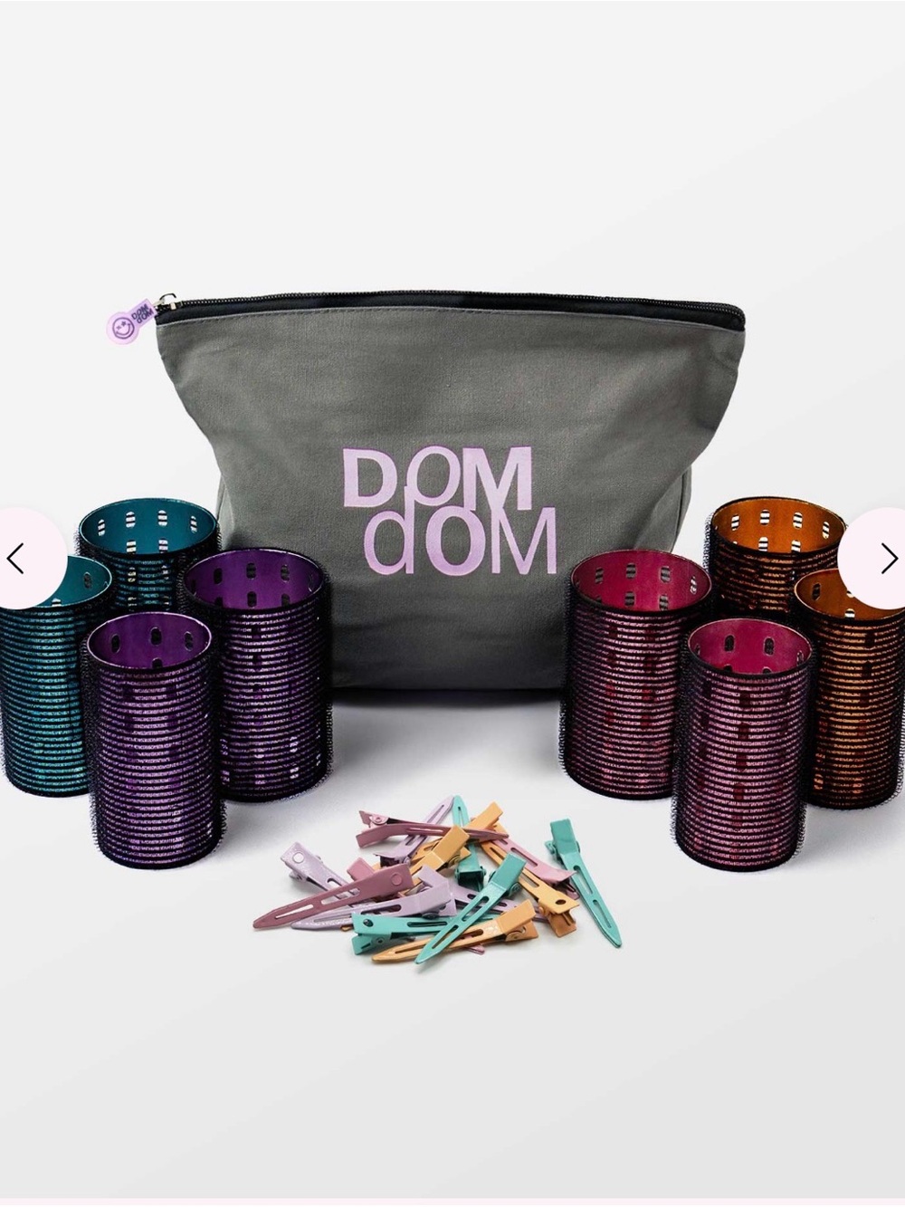 DomDom Metal Hair Rollers